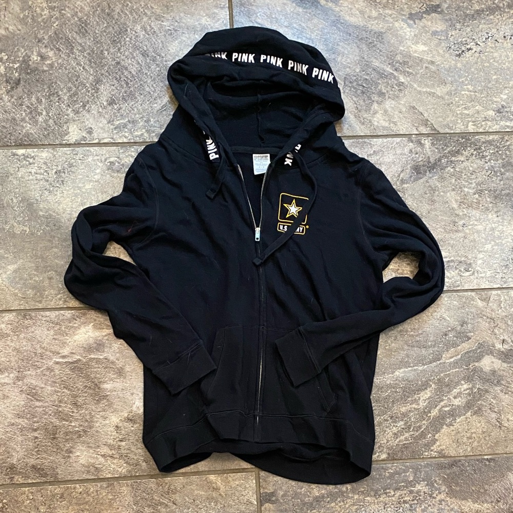 US Army Zip-Up PINK